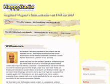 Tablet Screenshot of happyradio.de